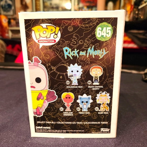 Rick and Morty Shrimp Morty 2019 Fall Convention Funko Exclusive Funko Pop - Picture 2 of 2